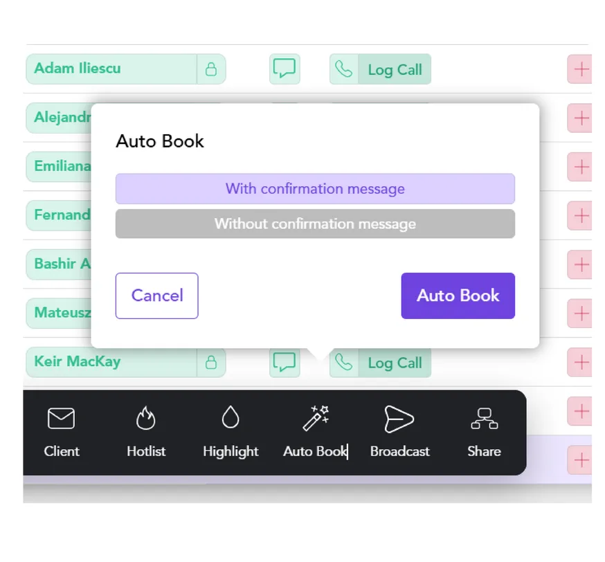 Automate Shift Filling foreground image